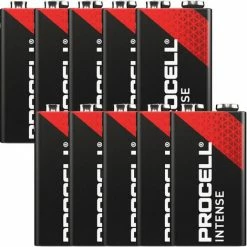10 Stück Duracell Procell Intense 9V, 6LR61 Im Karton, Für Energieintensive Geräte