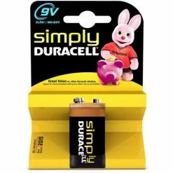 DURACELL Batterie Duracell SIMPLY -9V(MN1604/6LR61) St. (005778)