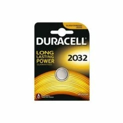 DURACELL Batterie Lithium, Knopfzelle, CR2032, 3V (869995)