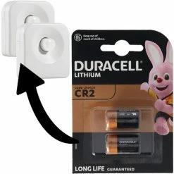 Batterien Passend Für 2 Ledvance SMART+ Motion Sensor, Osram SMART+ Motion Sensor Bewegungsmelder Doppelpack Duracell CR2 Lithium Batterie