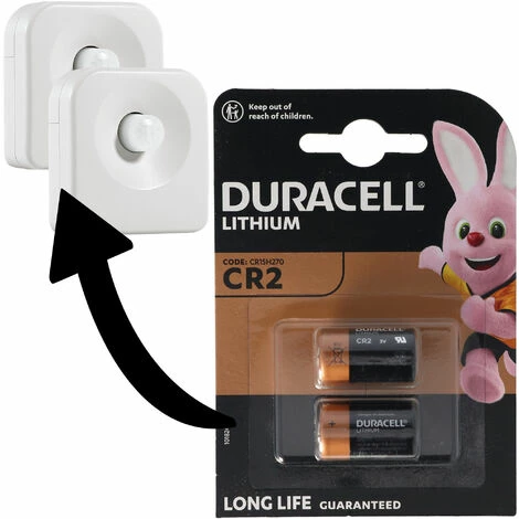 Batterien Passend Für 2 Ledvance SMART+ Motion Sensor, Osram SMART+ Motion Sensor Bewegungsmelder Doppelpack Duracell CR2 Lithium Batterie 3 Batterien Passend Für 2 Ledvance SMART+ Motion Sensor, Osram SMART+ Motion Sensor Bewegungsmelder Doppelpack Duracell CR2 Lithium Batterie