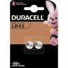 Knopfzelle Duracell 1,5 V LR 43 2er Pack