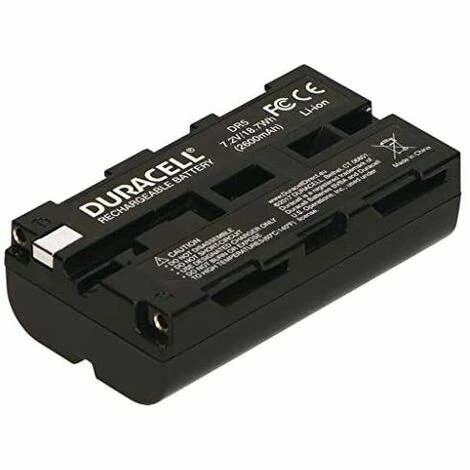 Duracell DR5 - Camcorder-Akku 7,2V, 2200 MAh (ersetzt Den Originalen Sony NP-F330 Akku) 4 Duracell DR5 - Camcorder-Akku 7,2V, 2200 MAh (ersetzt Den Originalen Sony NP-F330 Akku) – Bild 3