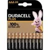 Duracell Plus-AAA CP20 Micro (AAA)-Batterie Alkali-Mangan 1.5 V 20 St.