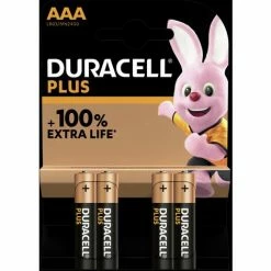 Duracell Plus-AAA K4 Micro (AAA)-Batterie Alkali-Mangan 1.5 V 4 St.