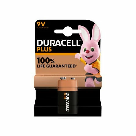 DURACELL Plus Battery 9V (142190) DURACELL Plus Battery 9V (142190) -DURACELL Shop 53061826 1