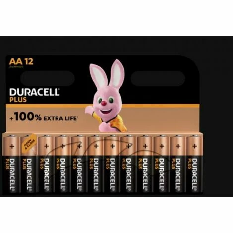 12 Duracell Plus Mn1500plus/b12 Batterien - Typ Alkaline 3 12 Duracell Plus Mn1500plus/b12 Batterien - Typ Alkaline