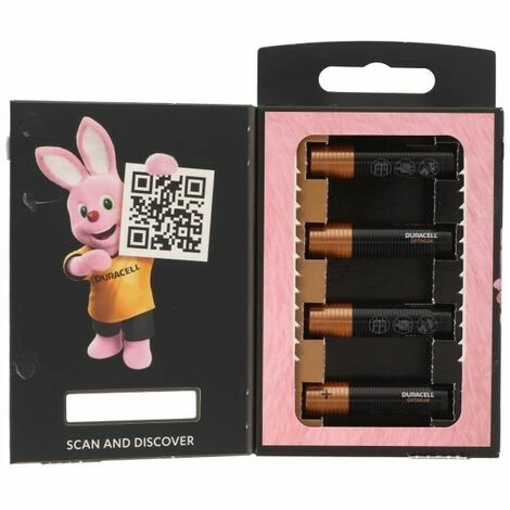 Duracell Optimum AAA Mignon Alkaline-Batterien, 1.5V LR03 MX2400, 4er-Pack 4 Duracell Optimum AAA Mignon Alkaline-Batterien, 1.5V LR03 MX2400, 4er-Pack – Bild 2