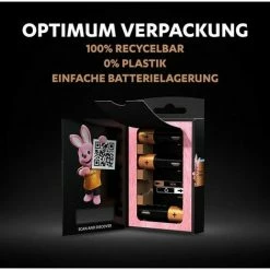 Duracell Optimum AAA Mignon Alkaline-Batterien, 1.5V LR03 MX2400, 4er-Pack 9 Duracell Optimum AAA Mignon Alkaline-Batterien, 1.5V LR03 MX2400, 4er-Pack -DURACELL Shop 59955934 3