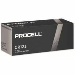 DURACELL Lithium-Batterie CR123A, 3V, Ultra Photo, 10 Stück