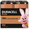 DURACELL Alkaline-Batterie E-Block, 6LR61, 9V, Plus, 4 Stück