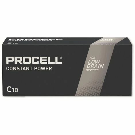 DURACELL Alkaline-Baby-Batterie LR14, 1.5V, Procell Constant, 10 Stück 3 DURACELL Alkaline-Baby-Batterie LR14, 1.5V, Procell Constant, 10 Stück