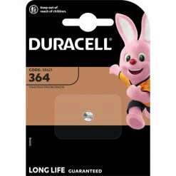 Duracell Batterie Silver Oxide, Knopfzelle, 364, SR60, 1.5V Watch, Retail Blister (1-Pack)