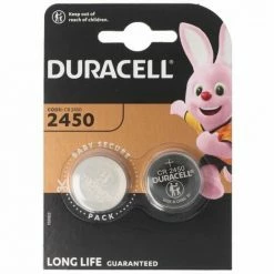 Duracell Batterie Lithium, Knopfzelle, CR2450, 3V Electronics, Retail Blister (2-Pack) -DURACELL Shop 65261958 2