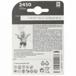 Duracell Batterie Lithium, Knopfzelle, CR2450, 3V Electronics, Retail Blister (2-Pack) -DURACELL Shop 65261958 3