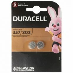 Duracell 357, 303, V357, V303, SR44, SR44SW, Uhrenbatterie D357, 2er Blister -DURACELL Shop 69247455 3
