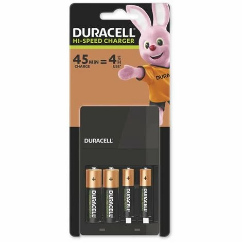 DURACELL Universal Ladegerät Inkl. 2x Mignon-/2x Micro-Akku 3 DURACELL Universal Ladegerät Inkl. 2x Mignon-/2x Micro-Akku