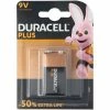 DURACELL Plus 9 Volt/6LR61 1er Pack 9V Alkaline Batterie E-Block