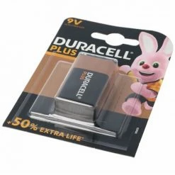 DURACELL Plus 9 Volt/6LR61 1er Pack 9V Alkaline Batterie E-Block -DURACELL Shop 8349728 3