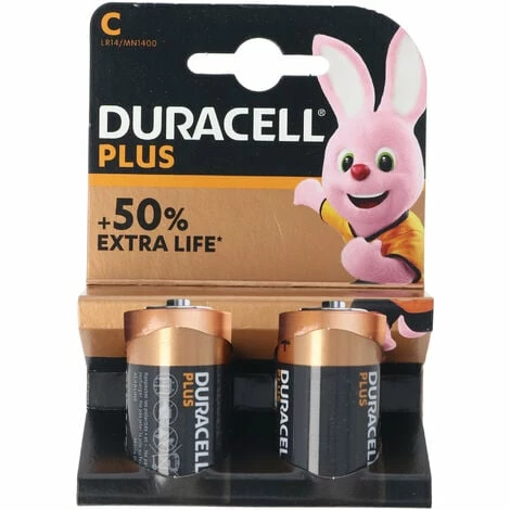 DURACELL Plus Baby/C/LR14 2er Pack 3 DURACELL Plus Baby/C/LR14 2er Pack
