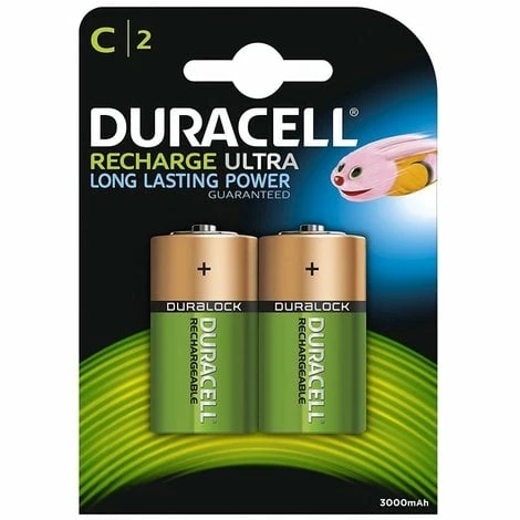 Duracell Recharge Ultra Akku HR14 Baby LR14 NiMH 3000mAh 2er Blister 3 Duracell Recharge Ultra Akku HR14 Baby LR14 NiMH 3000mAh 2er Blister