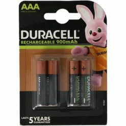 Duracell Recharge Ultra AAA Akku NiMH Micro Mit Bis Zu 850mAh Bis 900mAh Kapazität, 4er