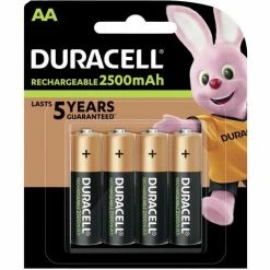 Duracell PreCharged HR06 Mignon (AA)-Akku NiMH 2500 MAh 1.2 V 4 St.