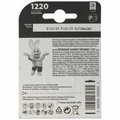Duracell CR1220 Lithium Batterie -DURACELL Shop 9851047 4